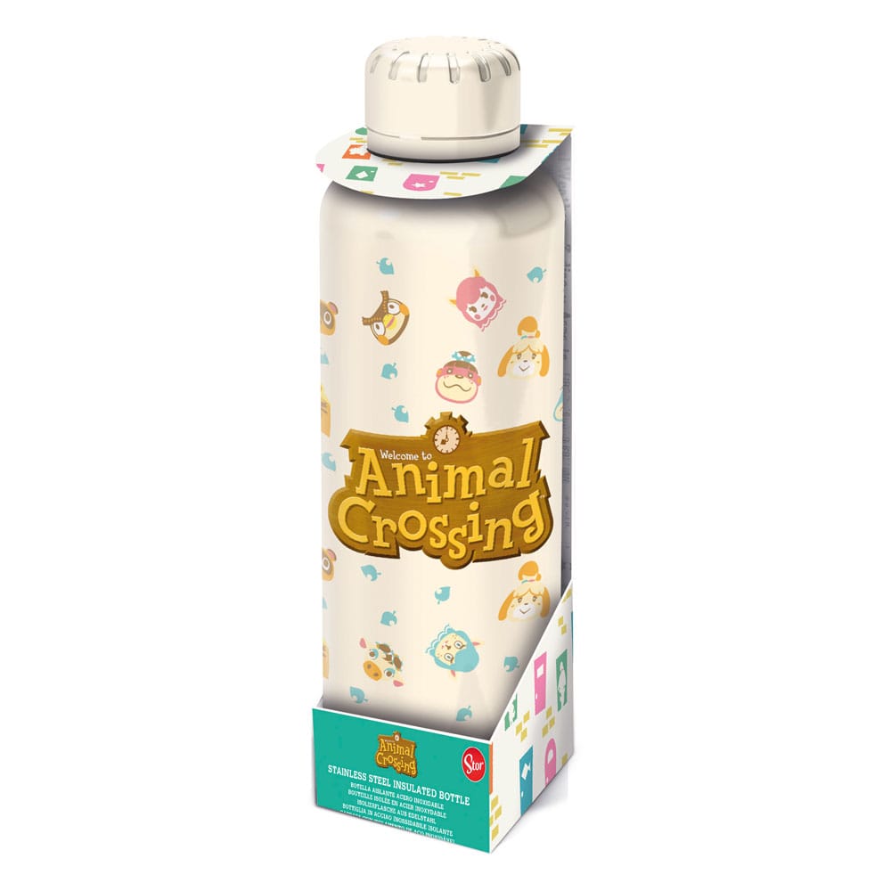 Animal Crossing stainless steel water bottle for thirsty island fans
