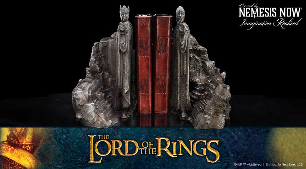 Bookends “Gates of Argonath” – Guardians for your shelf from Lord of the Rings