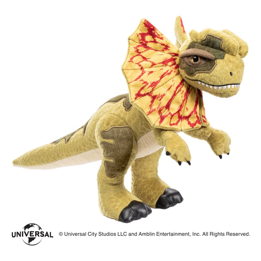 Dilophosaurus plush figure 25 cm – Jurassic cuddle alert!