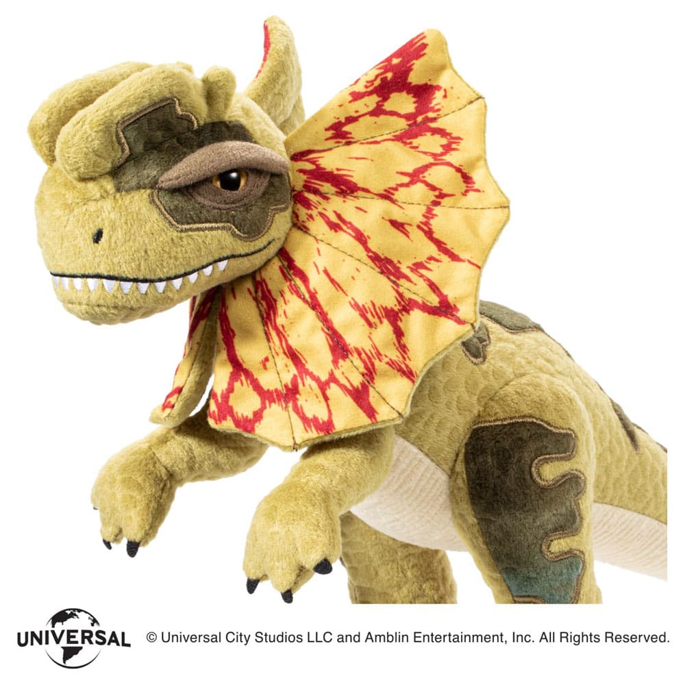 Dilophosaurus plush figure 25 cm – Jurassic cuddle alert!