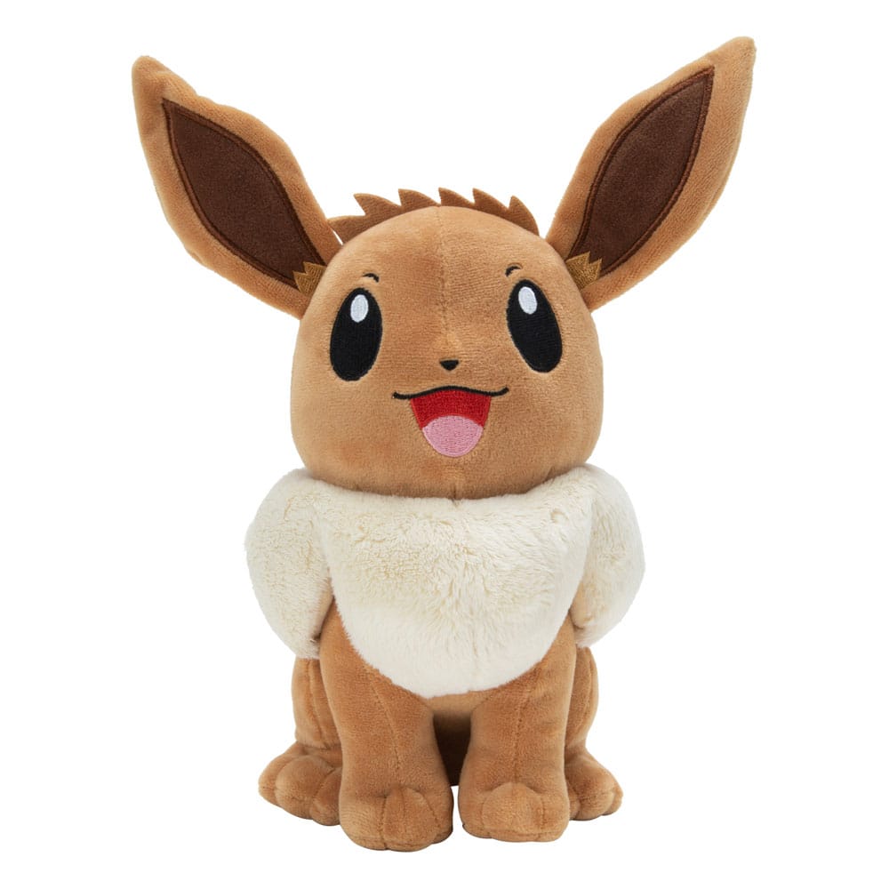 Eevee Smile – Eevee is in a good mood, are you? - Pokémon Plush Figure