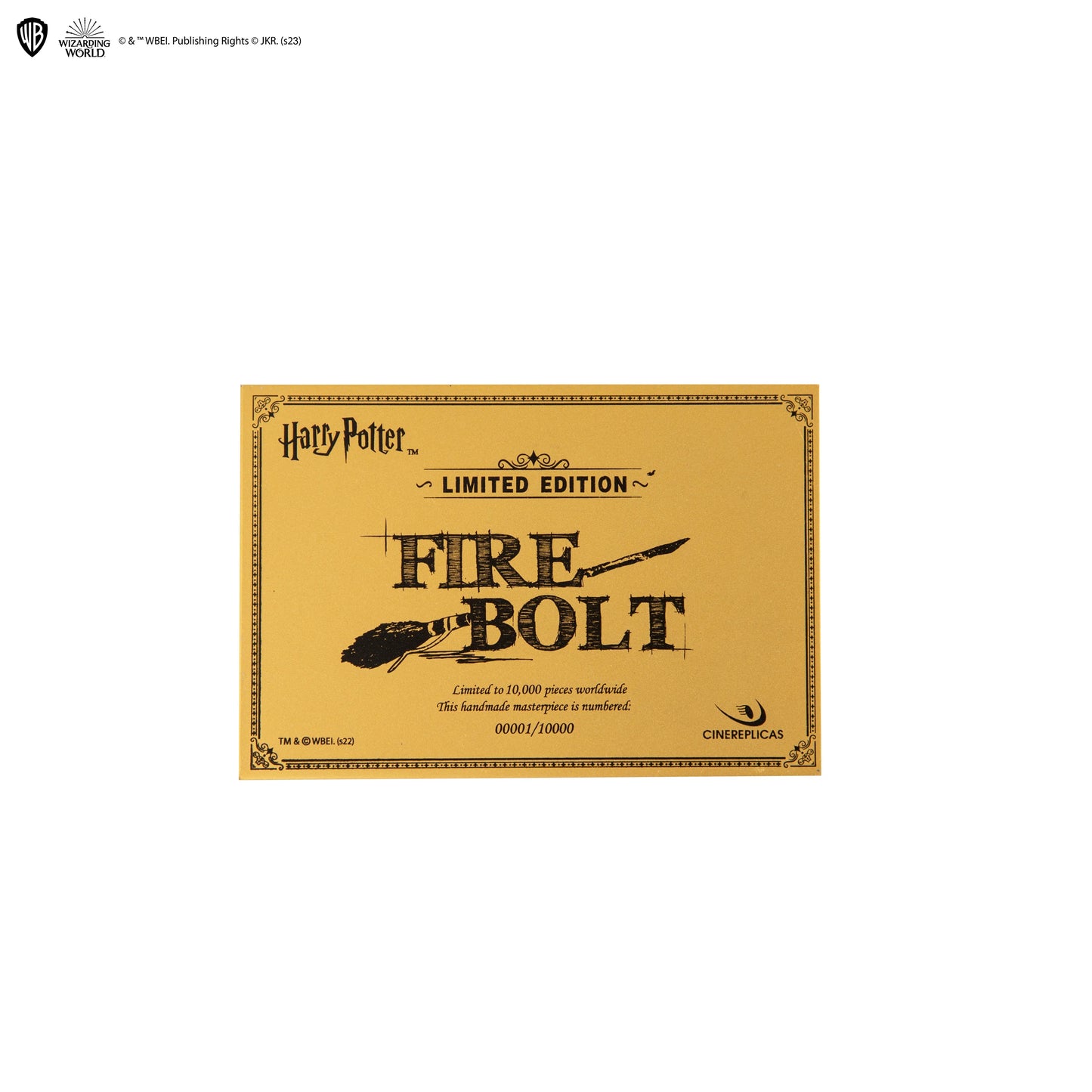 Harry Potter Replica 1/1 Firebolt Broomstick 2022 Edition (Limited)