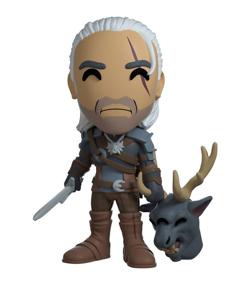 Geralt 5" Figur – Der Weiße Wolf in Action
