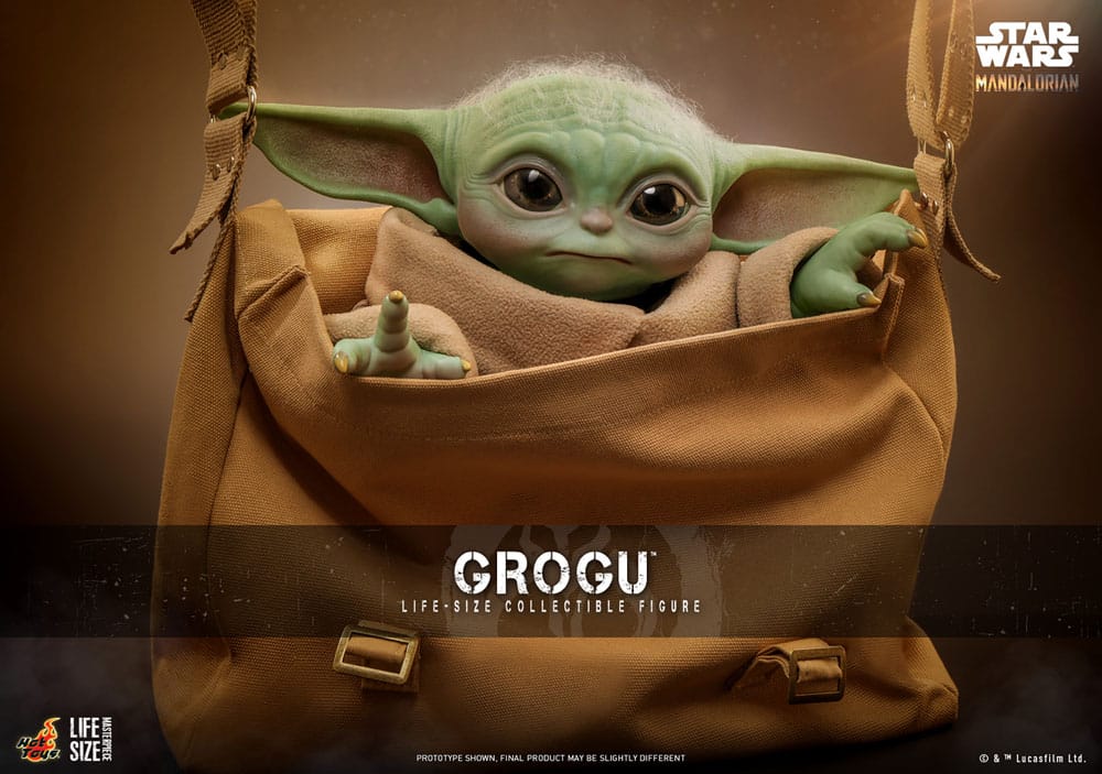 Grogu Life-Size Action Figure – 1:1 Masterpiece from The Mandalorian