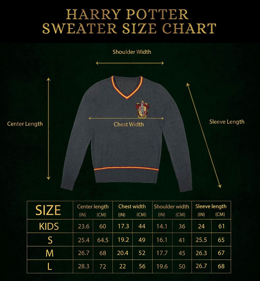 Gryffindor knitted sweater – magically warm with house pride