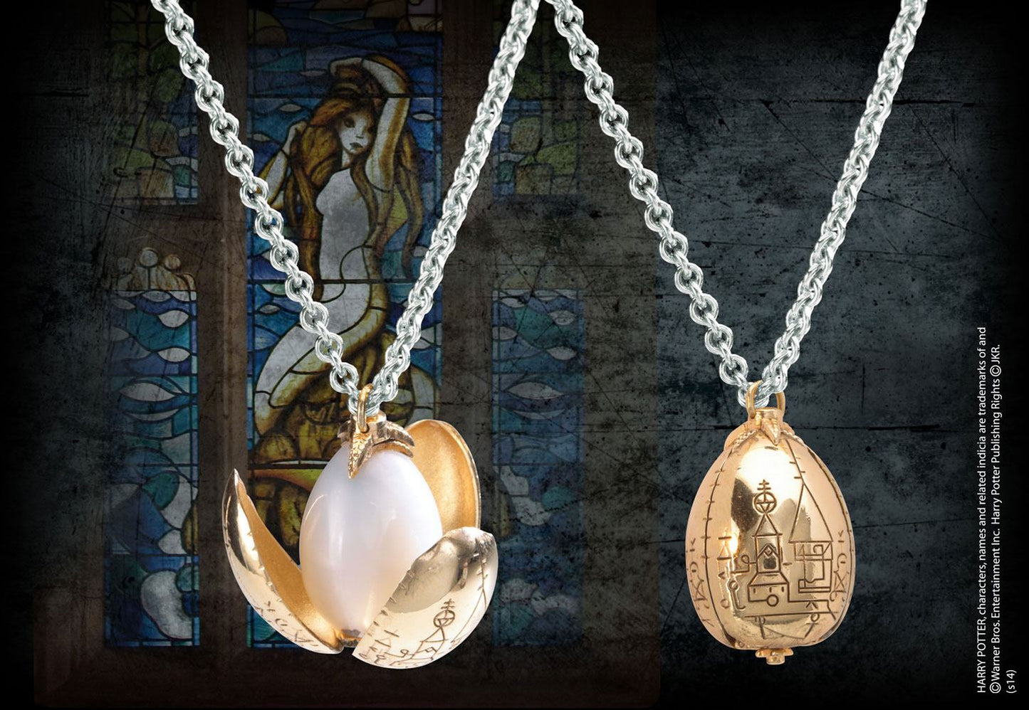 The Golden Egg from Harry Potter as a replica - pendant with chain