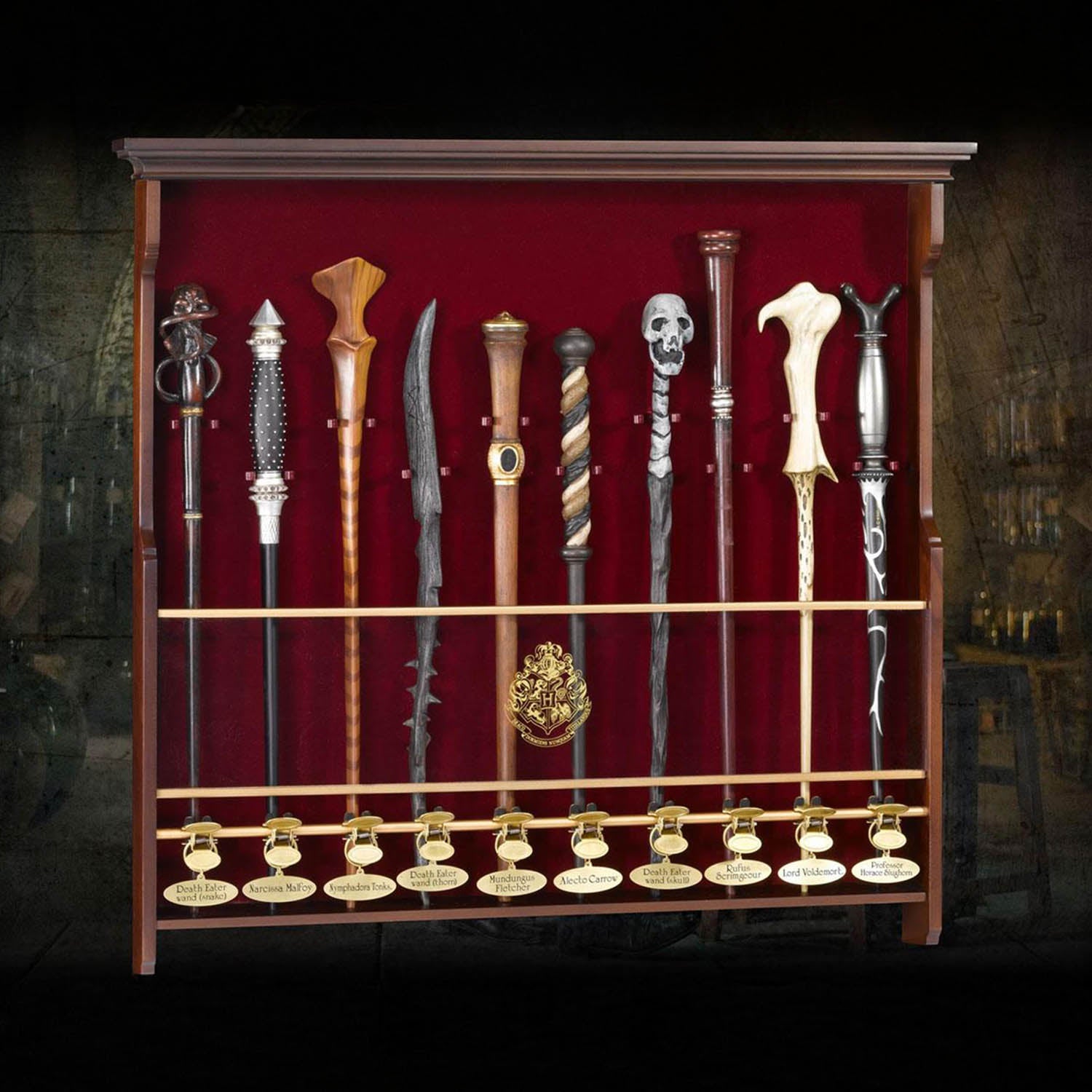 Zauberstab-Wandhalterung für 10 Stäbe aus Harry Potter✨ –