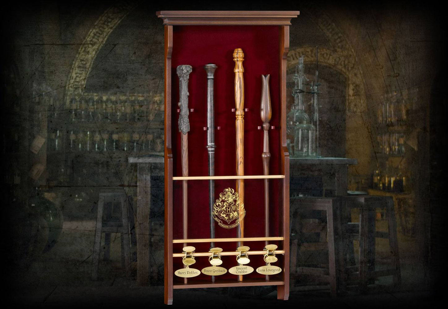 Wand wall mount – Elegant presentation for 4 wands