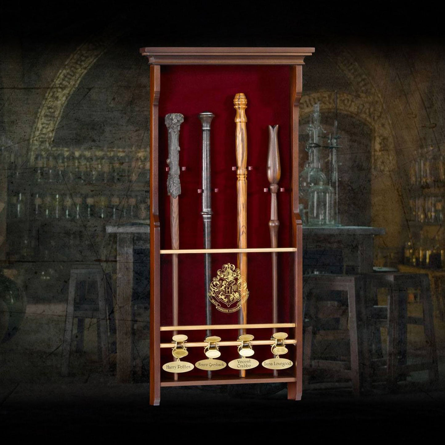 Wand wall mount – Elegant presentation for 4 wands