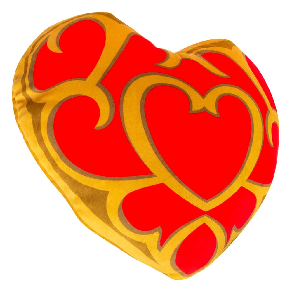 Mega Heart Container plush figure based on The Legend of Zelda, ideal as a gift!