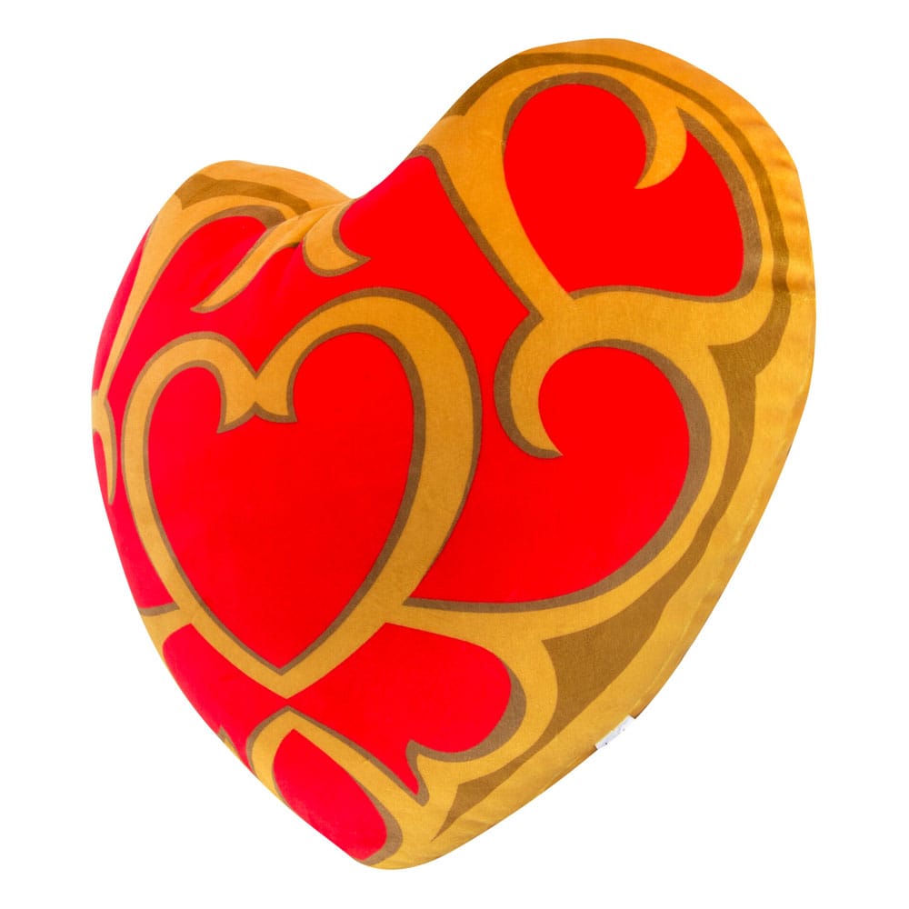 Mega Heart Container plush figure based on The Legend of Zelda, ideal as a gift!