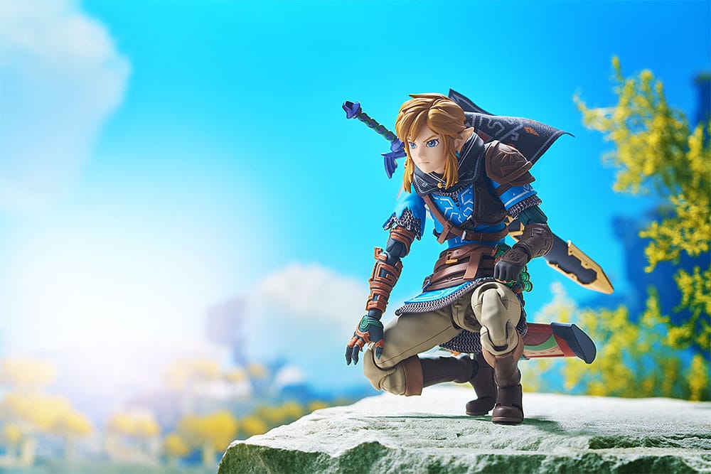 Zelda Tears of the Kingdom - Detailed Link Action Figure from Figma Ver. DX Edition