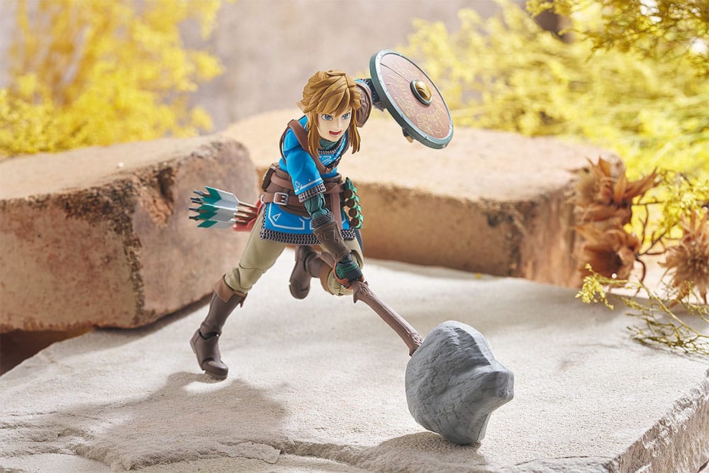 Zelda Tears of the Kingdom - Detailed Link Action Figure from Figma Ver. DX Edition