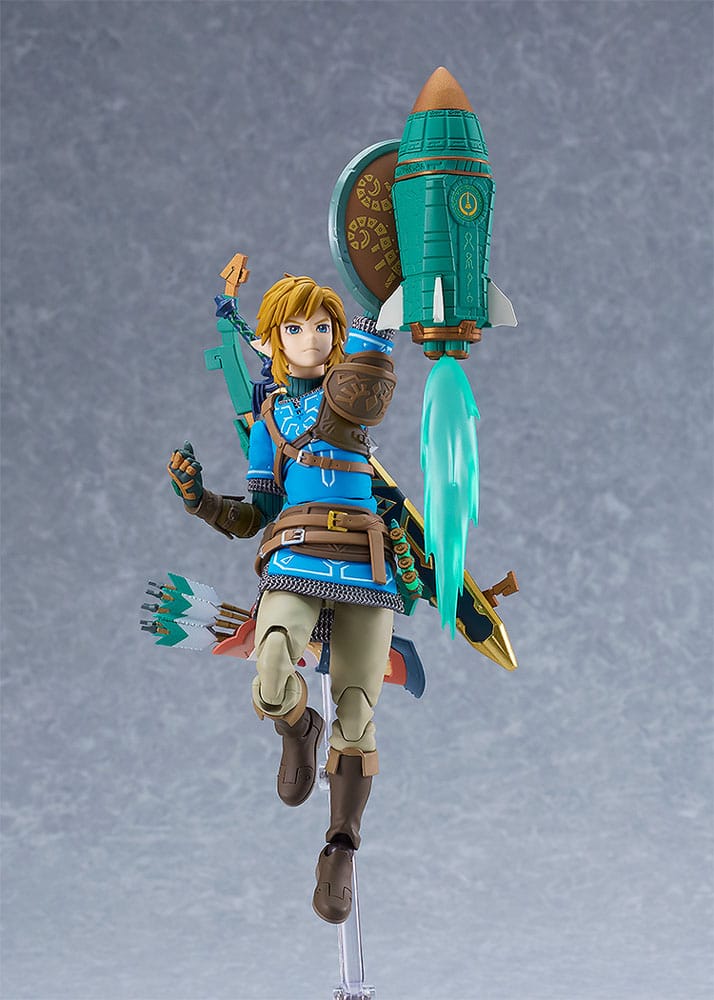 Zelda Tears of the Kingdom - Detailed Link Action Figure from Figma Ver. DX Edition