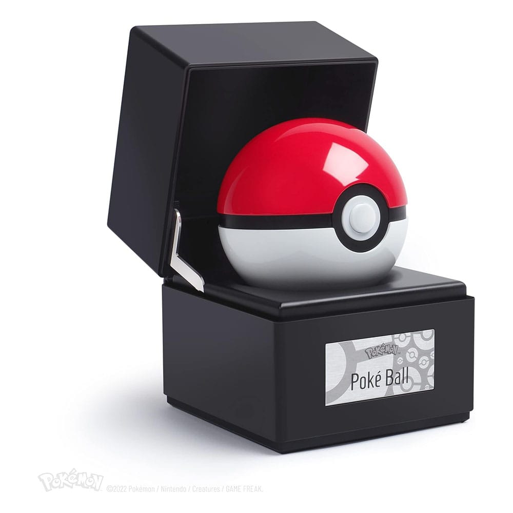 Mini Pokéball – Diecast-Replik mit Licht & Display