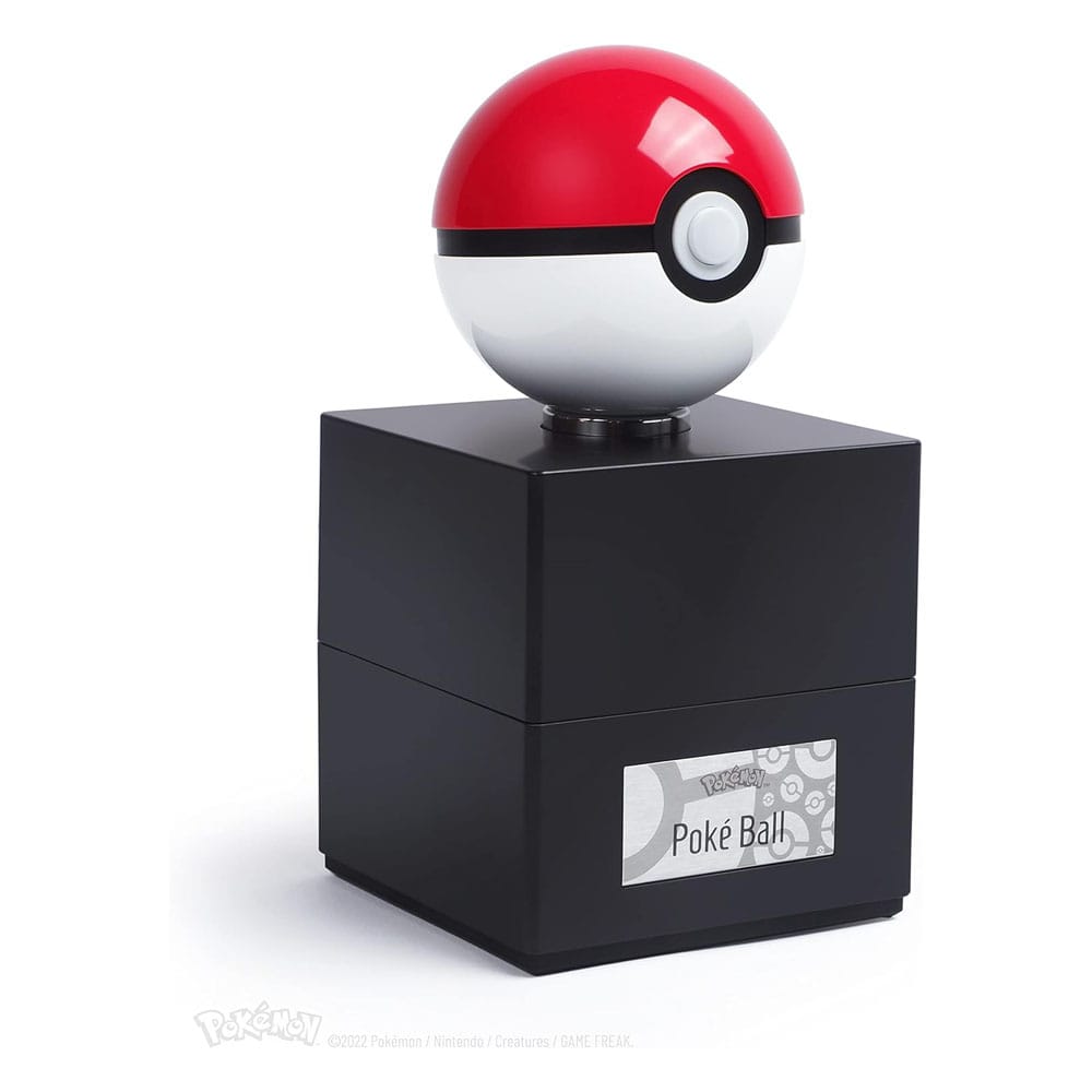 Mini Pokéball – Diecast-Replik mit Licht & Display