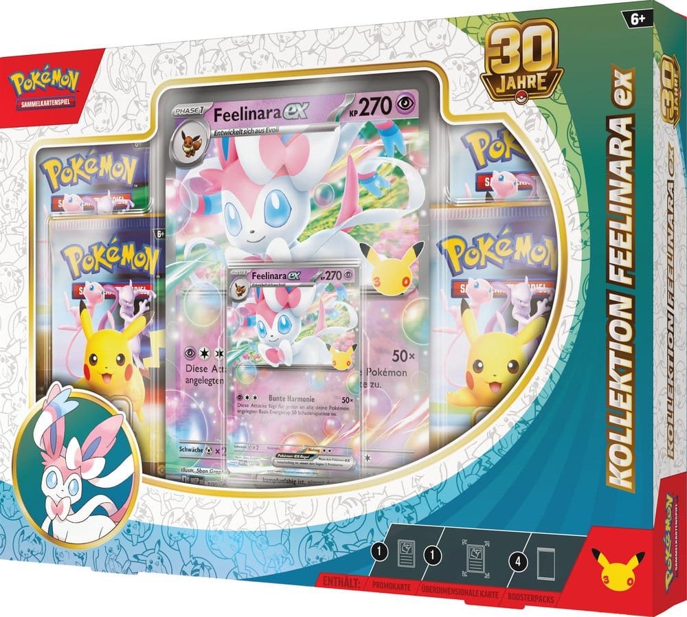 Feelinara-ex Jubiläums-Kollektion - Pokémon TCG 30 Jahre (Deutsch)