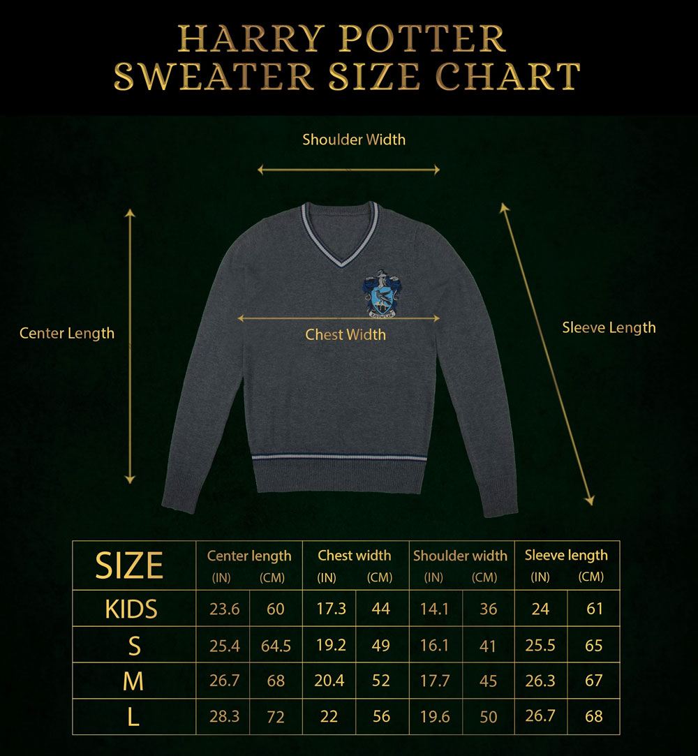 Ravenclaw knitted sweater – stylishly thought out & magically comfortable