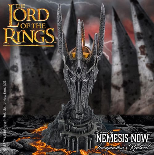 Sauron tealight holder – dark decoration for true rulers!