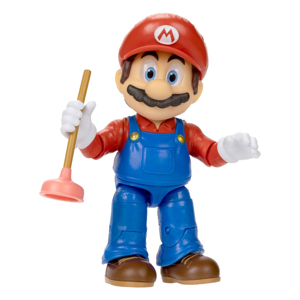 Mario action figure from the Super Mario Bros. movie