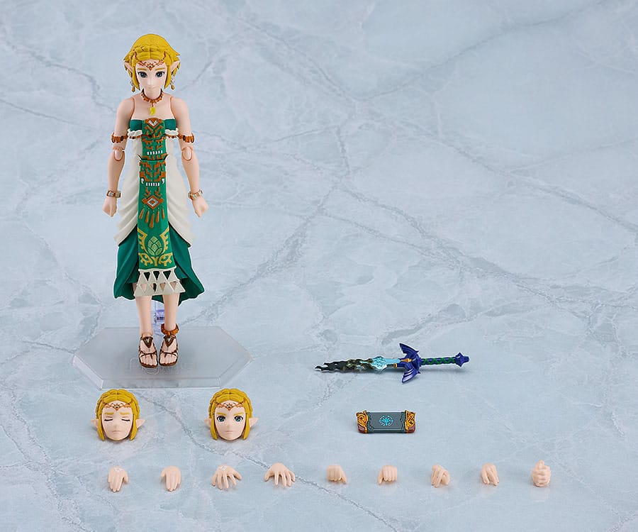 Zelda Tears of the Kingdom - Detailed Zelda action figure from Figma