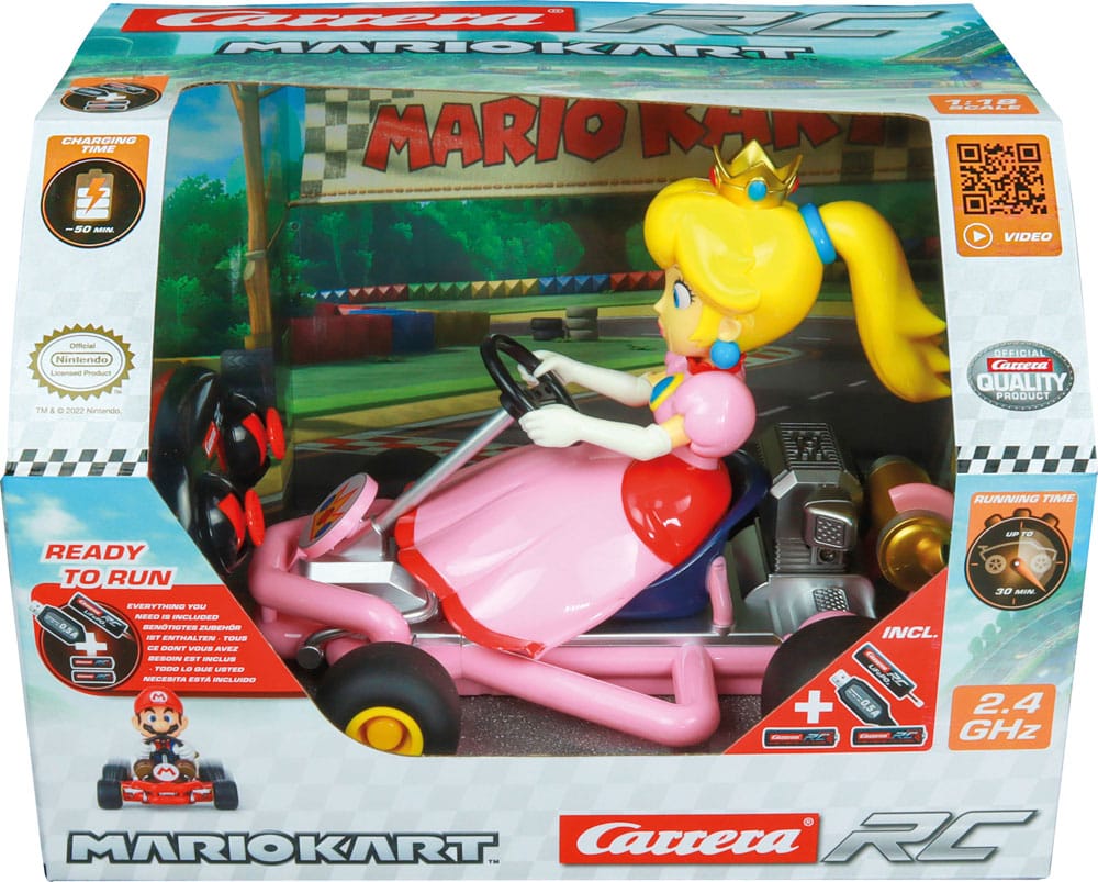 Ferngesteuertes Peach Pipe Kart RC - Düse wie eine Prinezssin 🌟