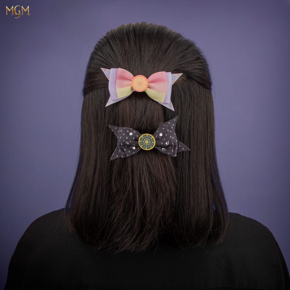 Wednesday Haarschmuck-Set: 4er-Pack für Fans