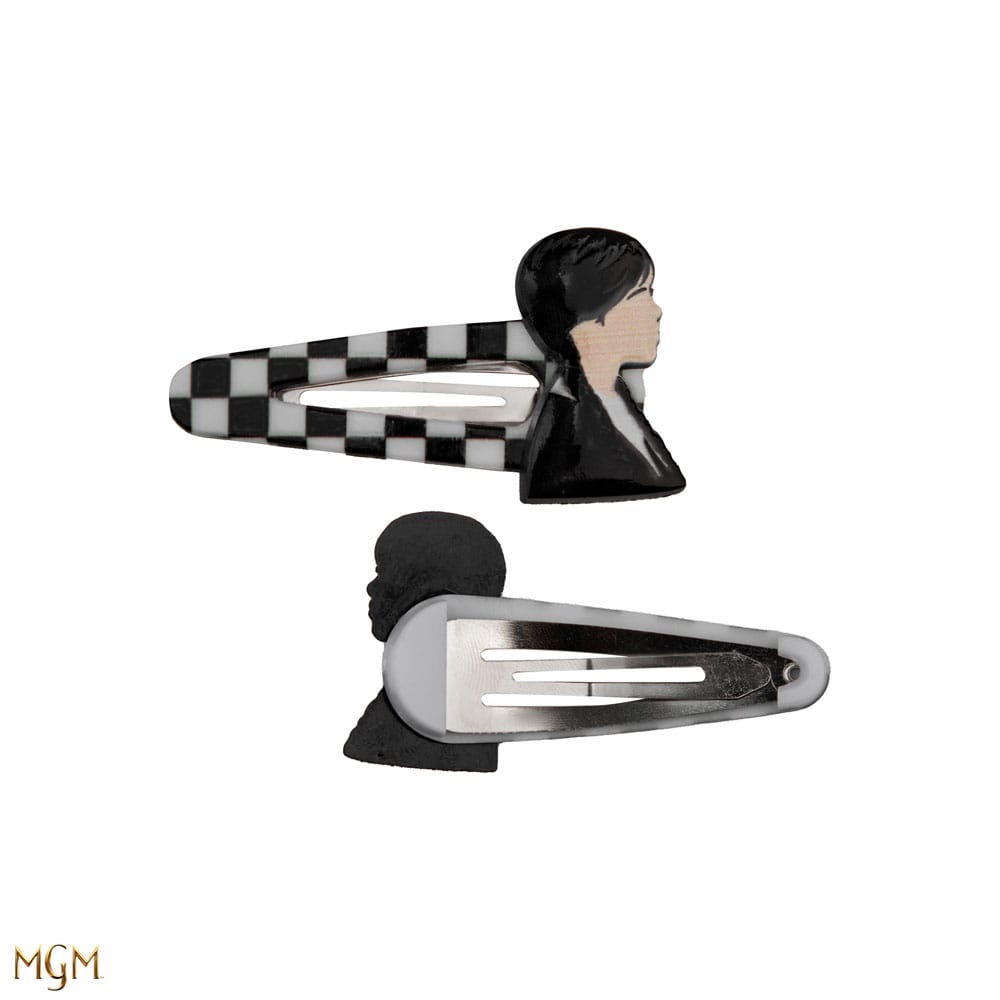 Wednesday Haarschmuck-Set: 4er-Pack für Fans
