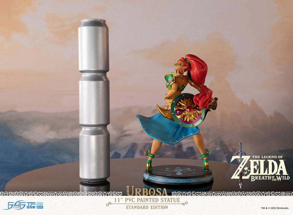 Urbosa Statue from Zelda: Breath of the Wild - PVC Detail Art