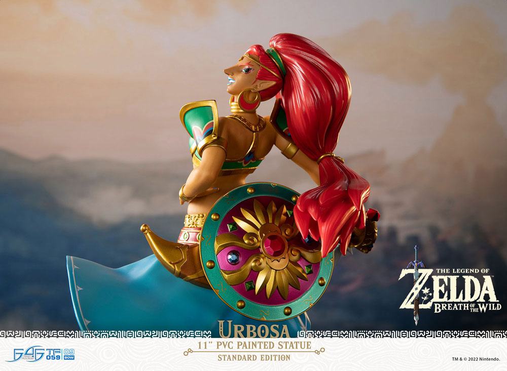 Urbosa Statue from Zelda: Breath of the Wild - PVC Detail Art