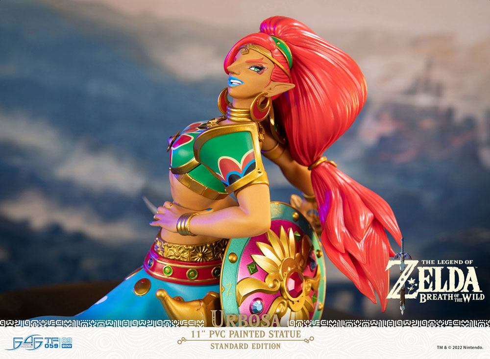 Urbosa Statue from Zelda: Breath of the Wild - PVC Detail Art