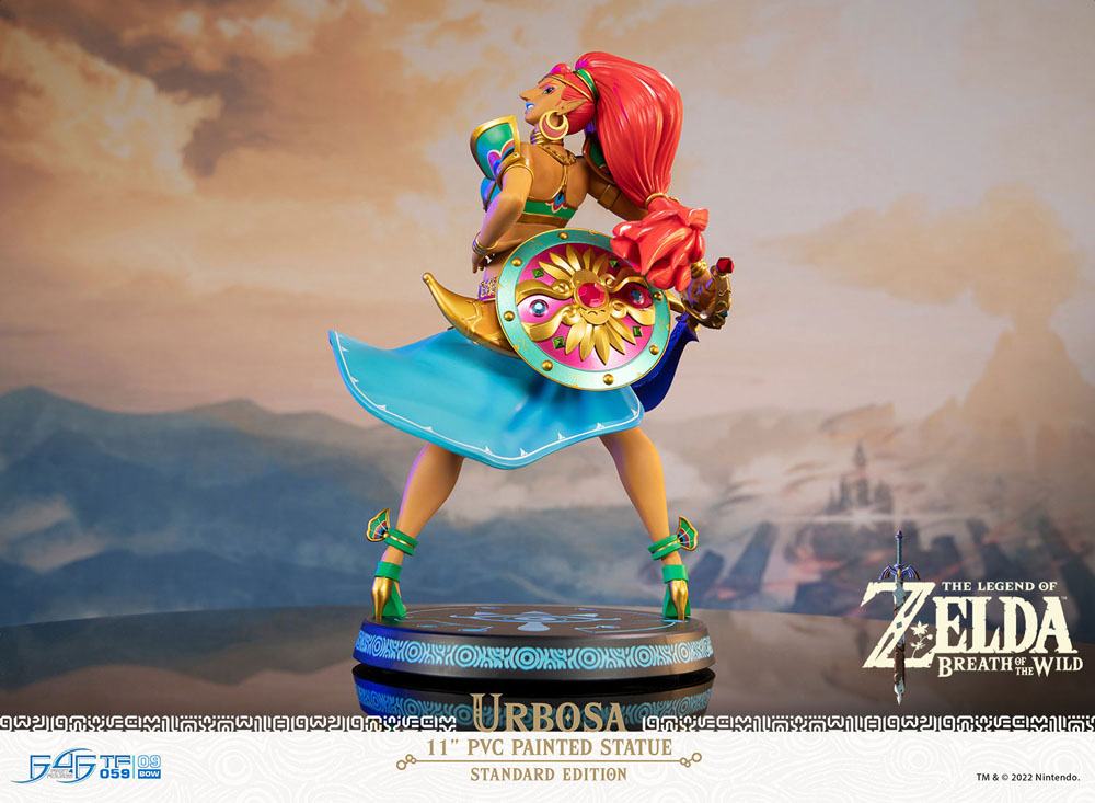 Urbosa Statue from Zelda: Breath of the Wild - PVC Detail Art