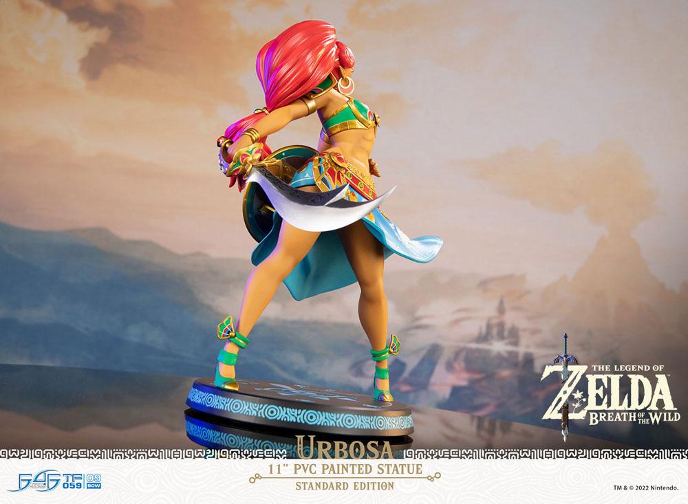 Urbosa Statue from Zelda: Breath of the Wild - PVC Detail Art