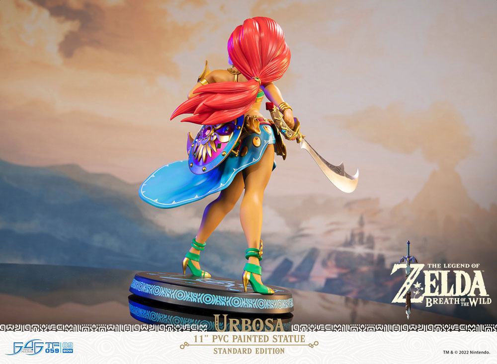 Urbosa Statue from Zelda: Breath of the Wild - PVC Detail Art
