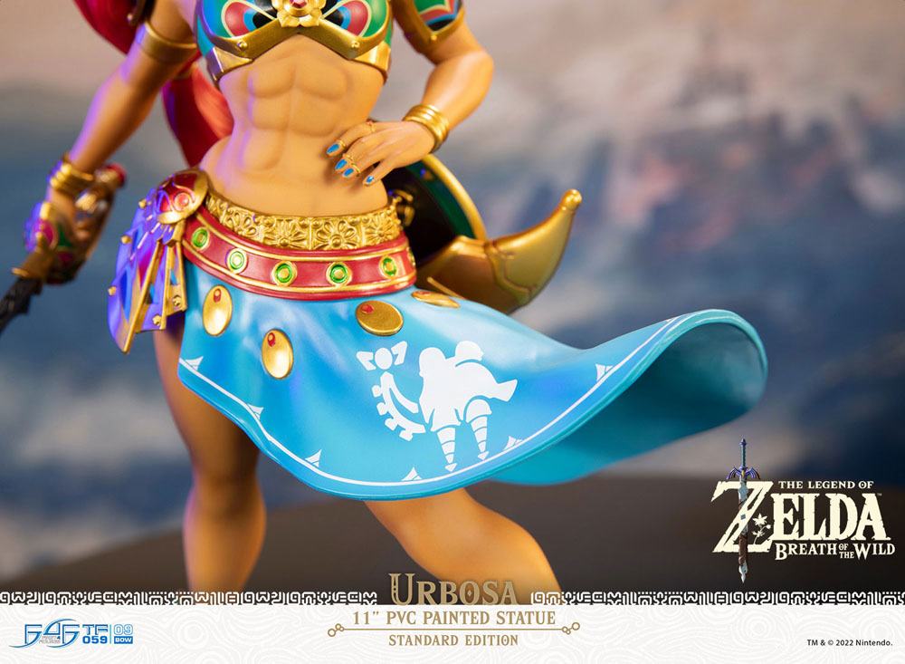 Urbosa Statue from Zelda: Breath of the Wild - PVC Detail Art