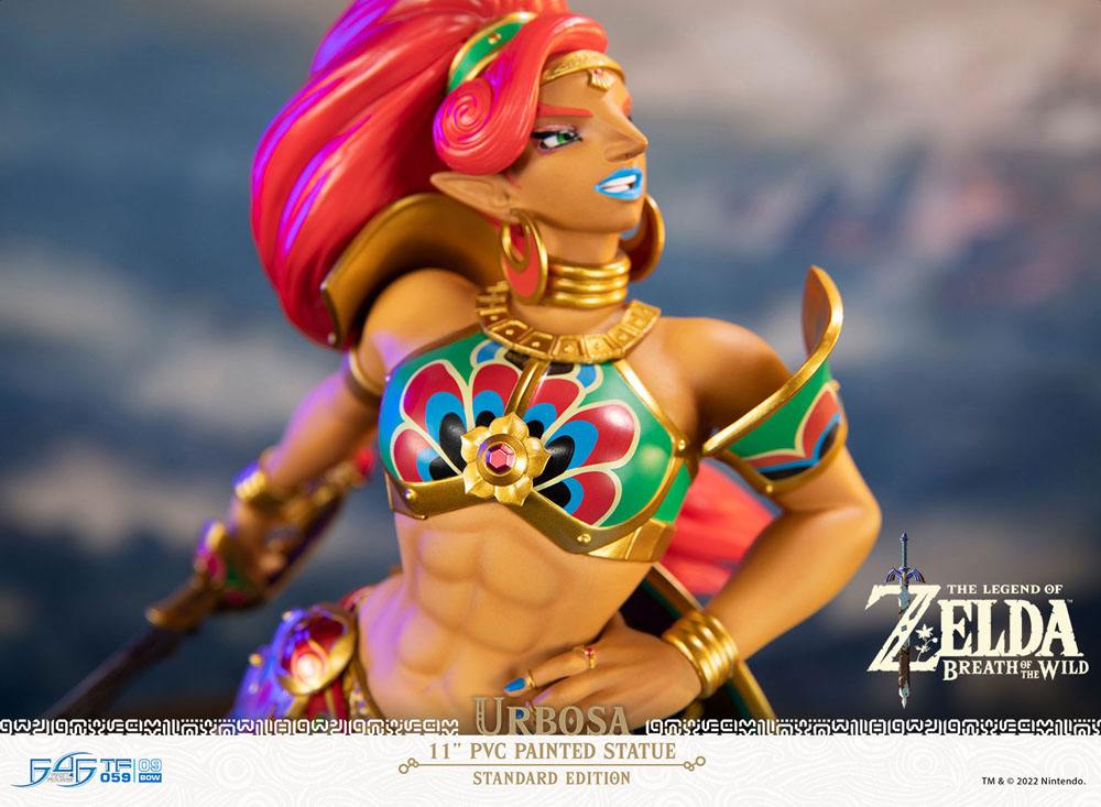 Urbosa Statue from Zelda: Breath of the Wild - PVC Detail Art