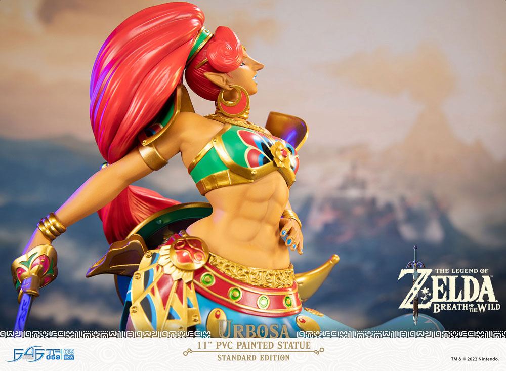 Urbosa Statue from Zelda: Breath of the Wild - PVC Detail Art