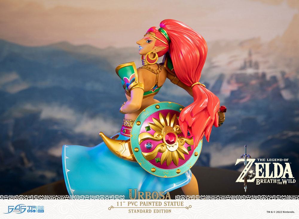 Urbosa Statue from Zelda: Breath of the Wild - PVC Detail Art