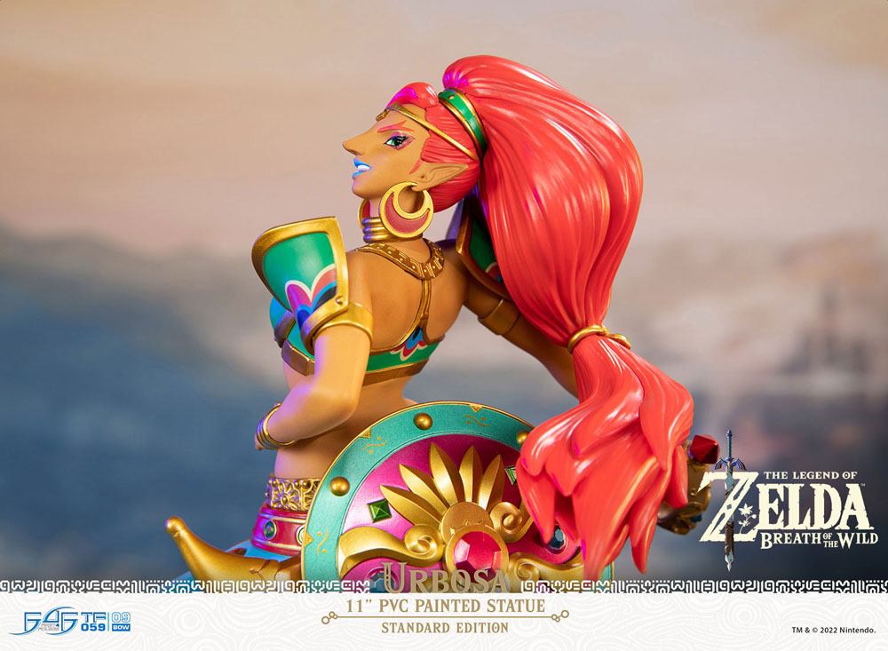 Urbosa Statue from Zelda: Breath of the Wild - PVC Detail Art