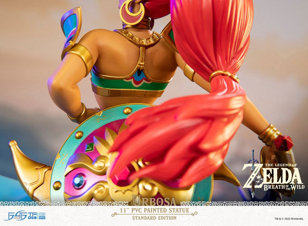 Urbosa Statue from Zelda: Breath of the Wild - PVC Detail Art