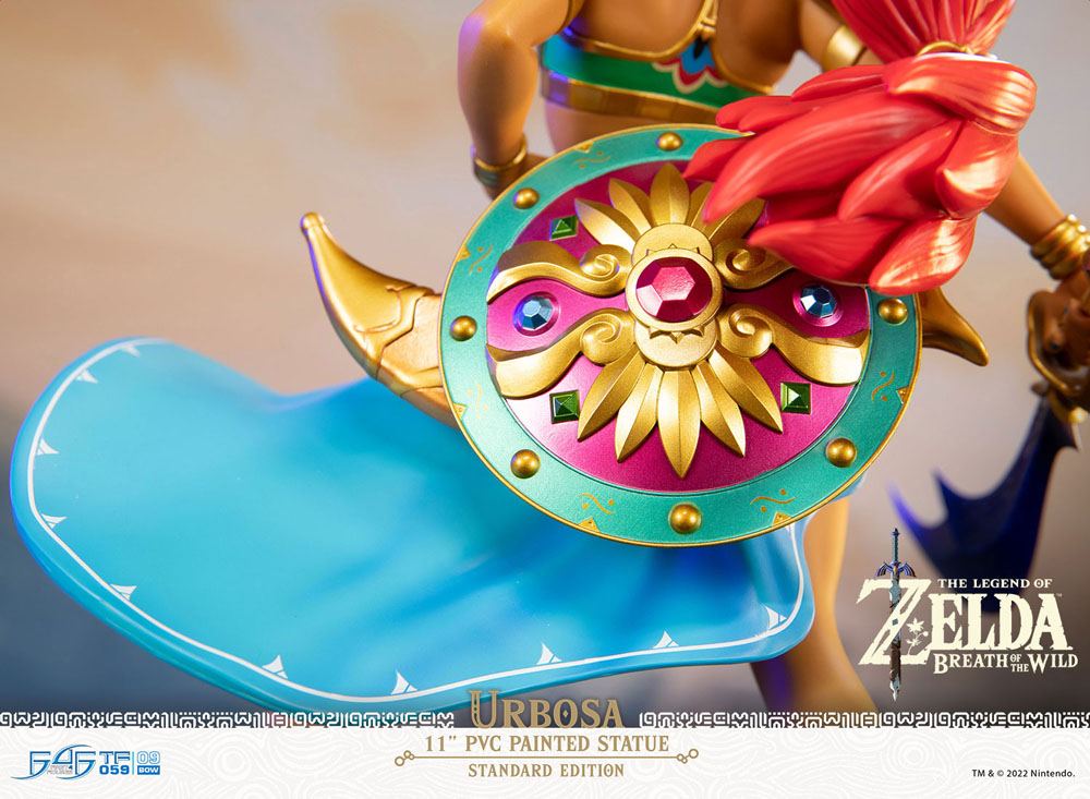 Urbosa Statue from Zelda: Breath of the Wild - PVC Detail Art