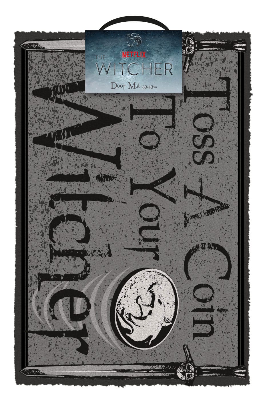 The Witcher Doormat: Coin for your Witcher!