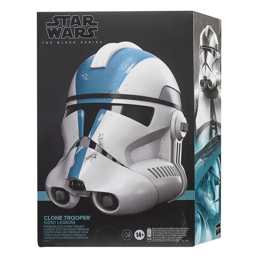 Elektronischer Clone Trooper Helm 501st Legion - Ahsoka Edition