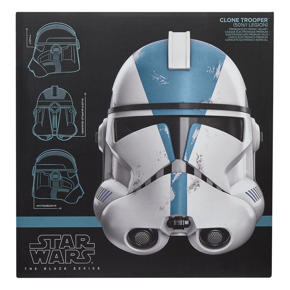 Elektronischer Clone Trooper Helm 501st Legion - Ahsoka Edition