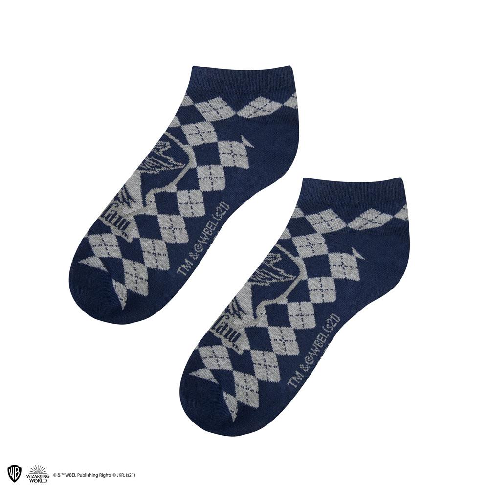 Zauberhafte Ravenclaw Knöchelsocken 3er-Set – Offiziell 💙✨