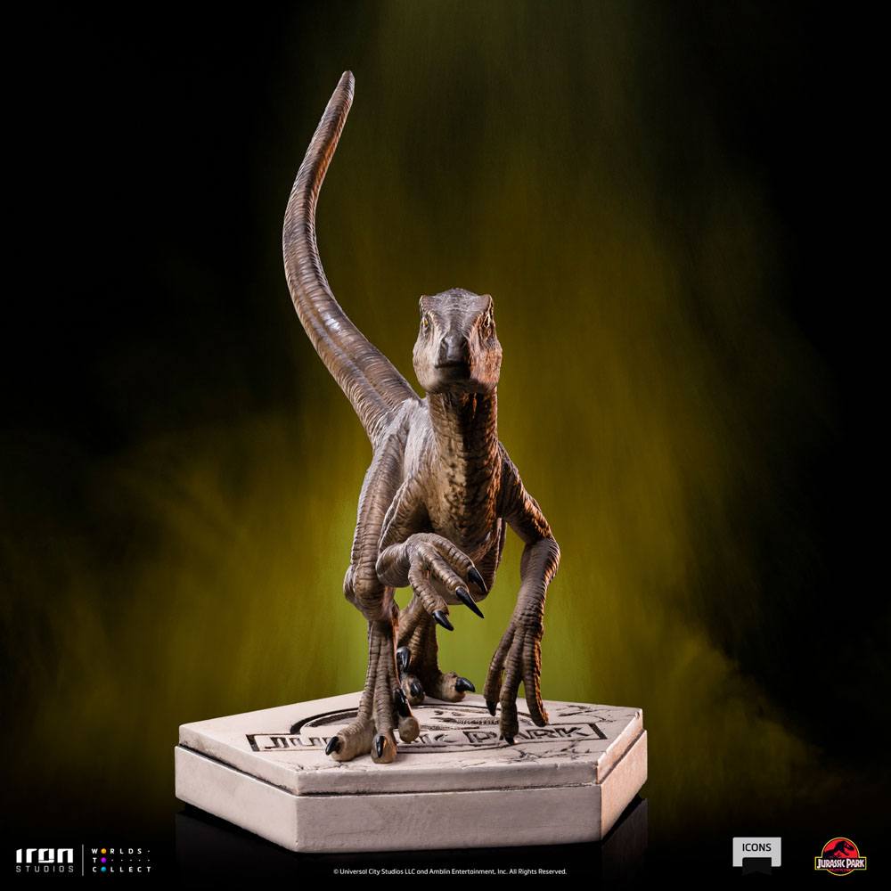 Jurassic Park Velociraptor Deceptively Real Statue – Detailed & Epic