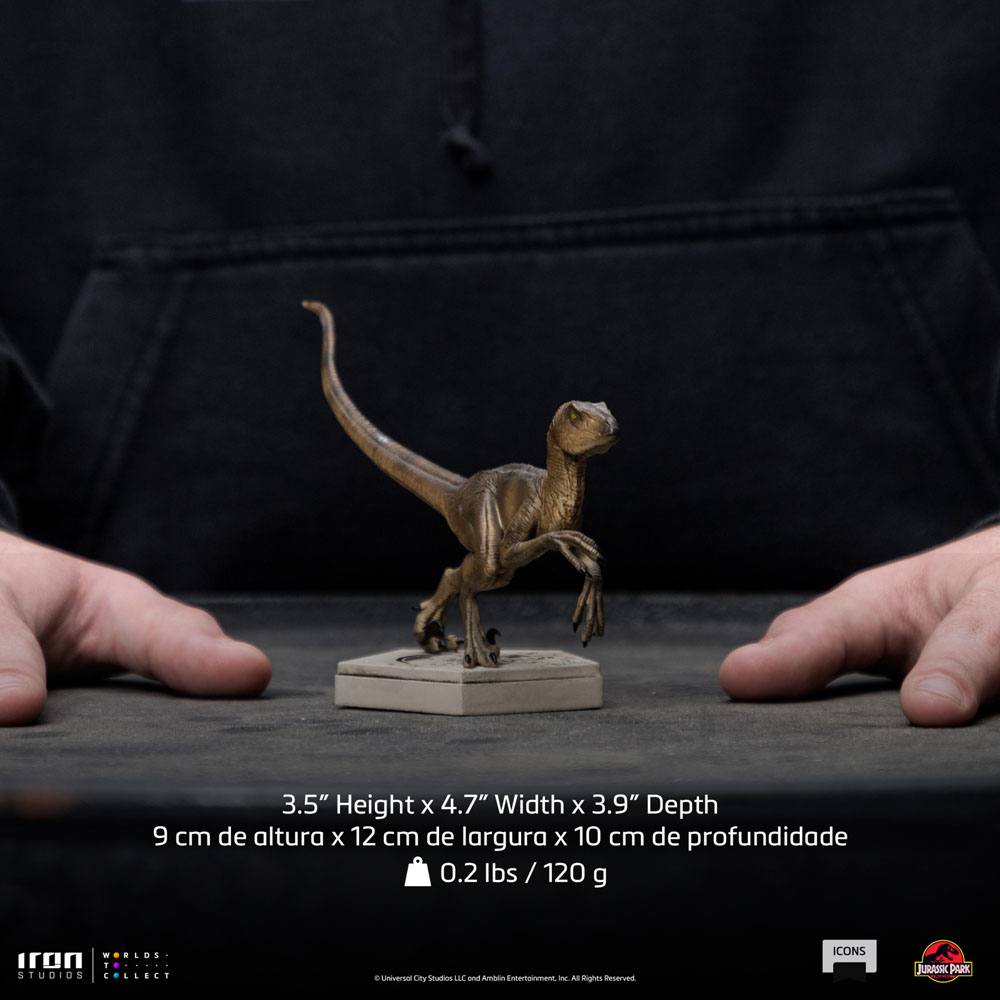 Jurassic Park Velociraptor Deceptively Real Statue – Detailed & Epic