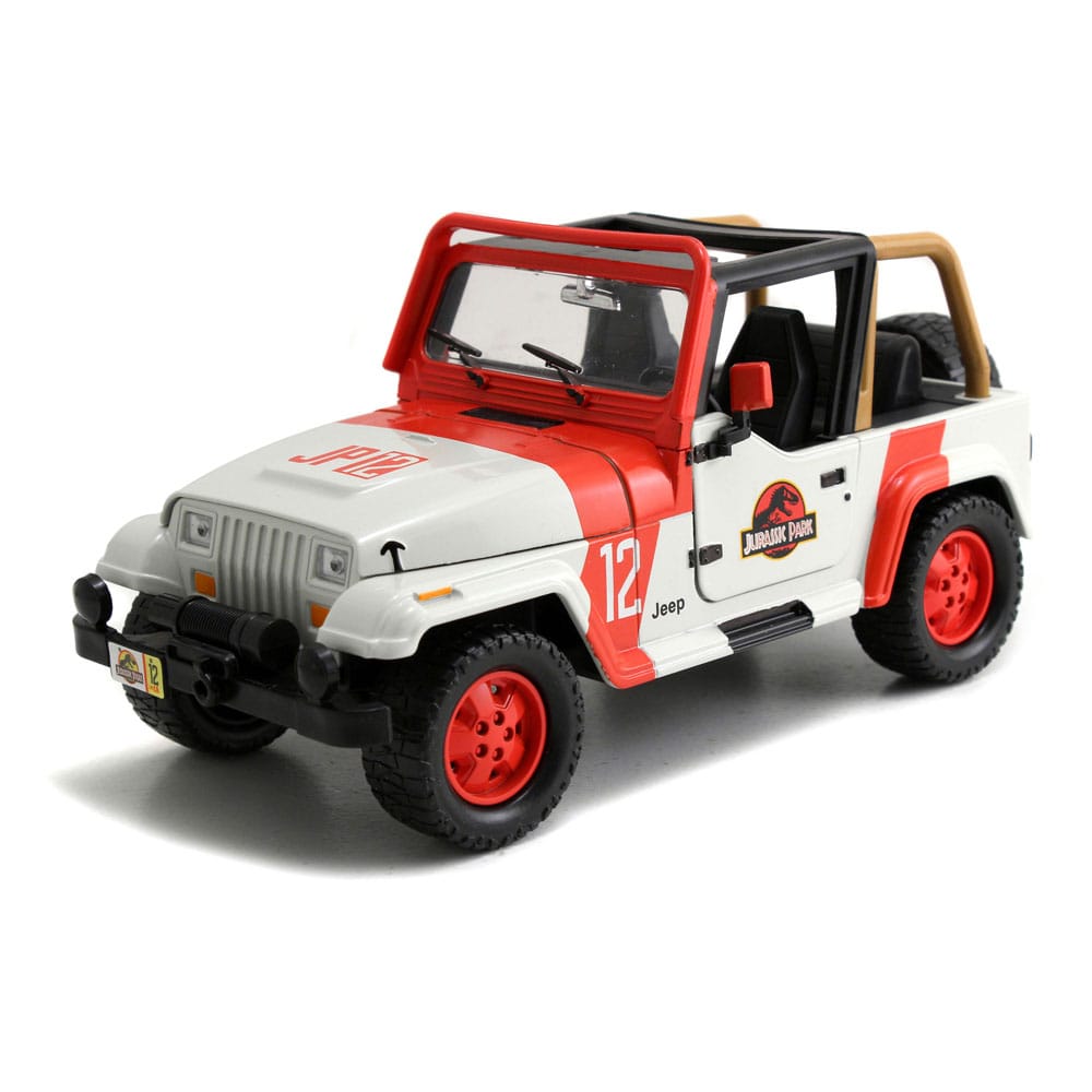 Jurassic World Jeep Wrangler 1:24 model for collectors