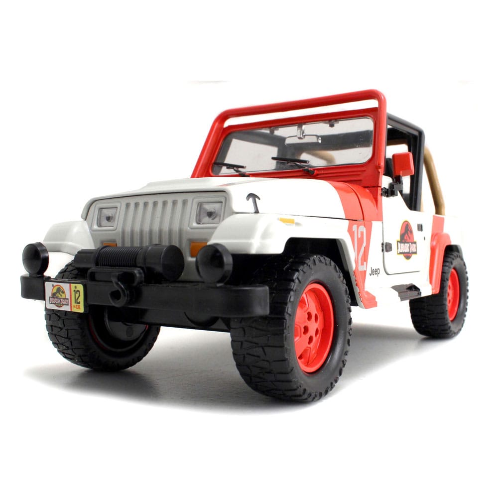 Jurassic World Jeep Wrangler 1:24 model for collectors
