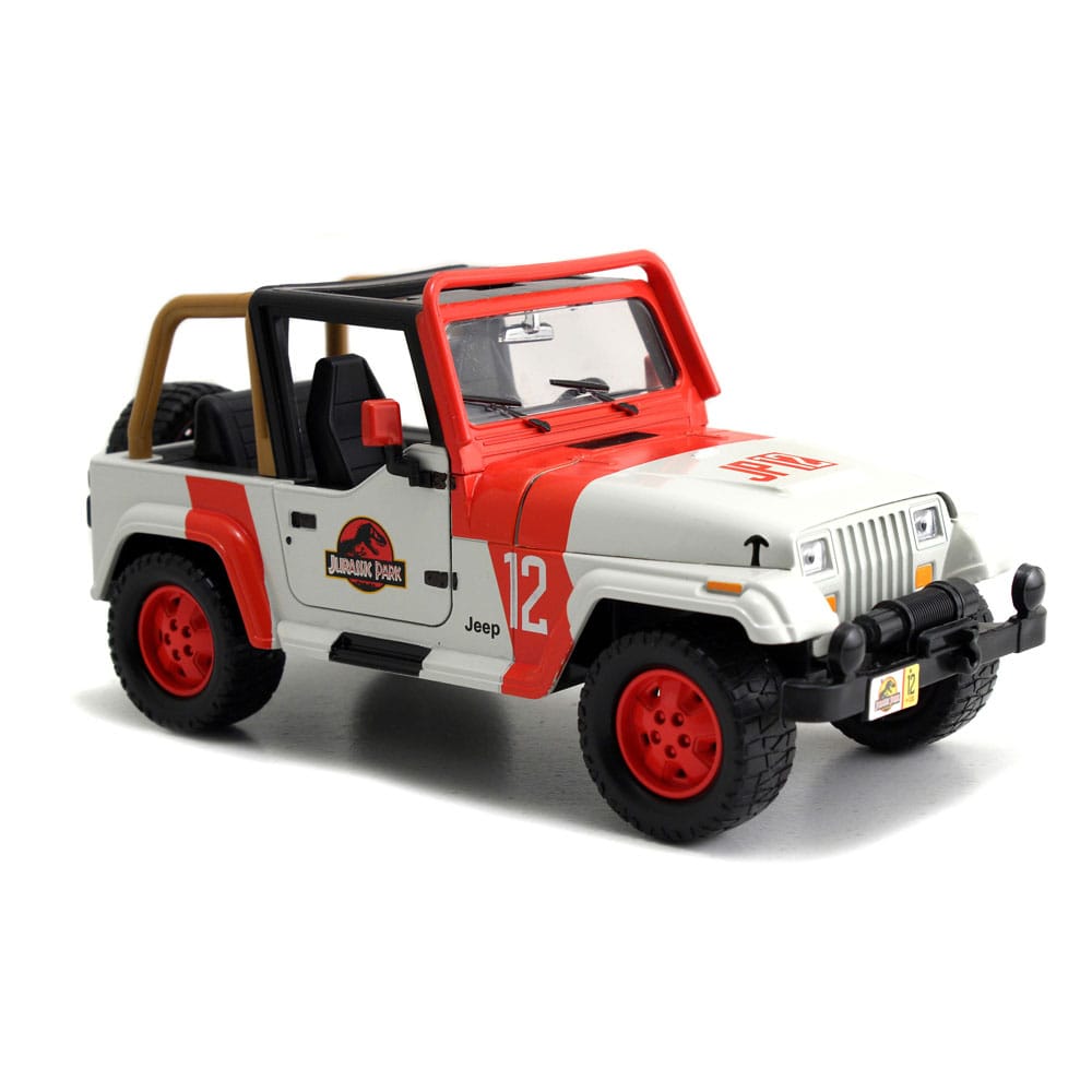 Jurassic World Jeep Wrangler 1:24 model for collectors